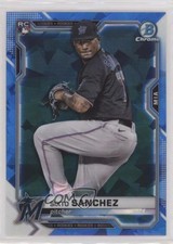 2021 Bowman Chrome Sapphire Edition Sixto Sanchez #78 0nr3