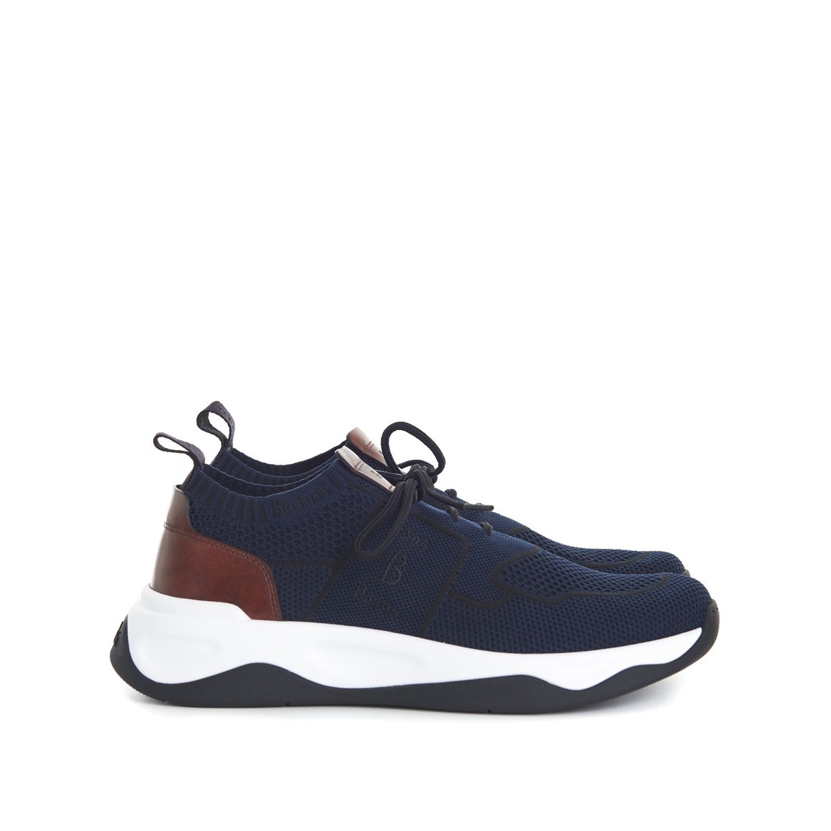 BERLUTI 1400$ Shadow Sneaker - 1895 B Embroidery, Lightweight 