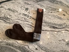 Vintage Florsheim Hosiery Brown Nylon Socks NOS NWT