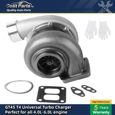 GT45 Racing Turbocharger COMPRESSOR T4 1.05 A/R 98mm Horse Power up to 800HP