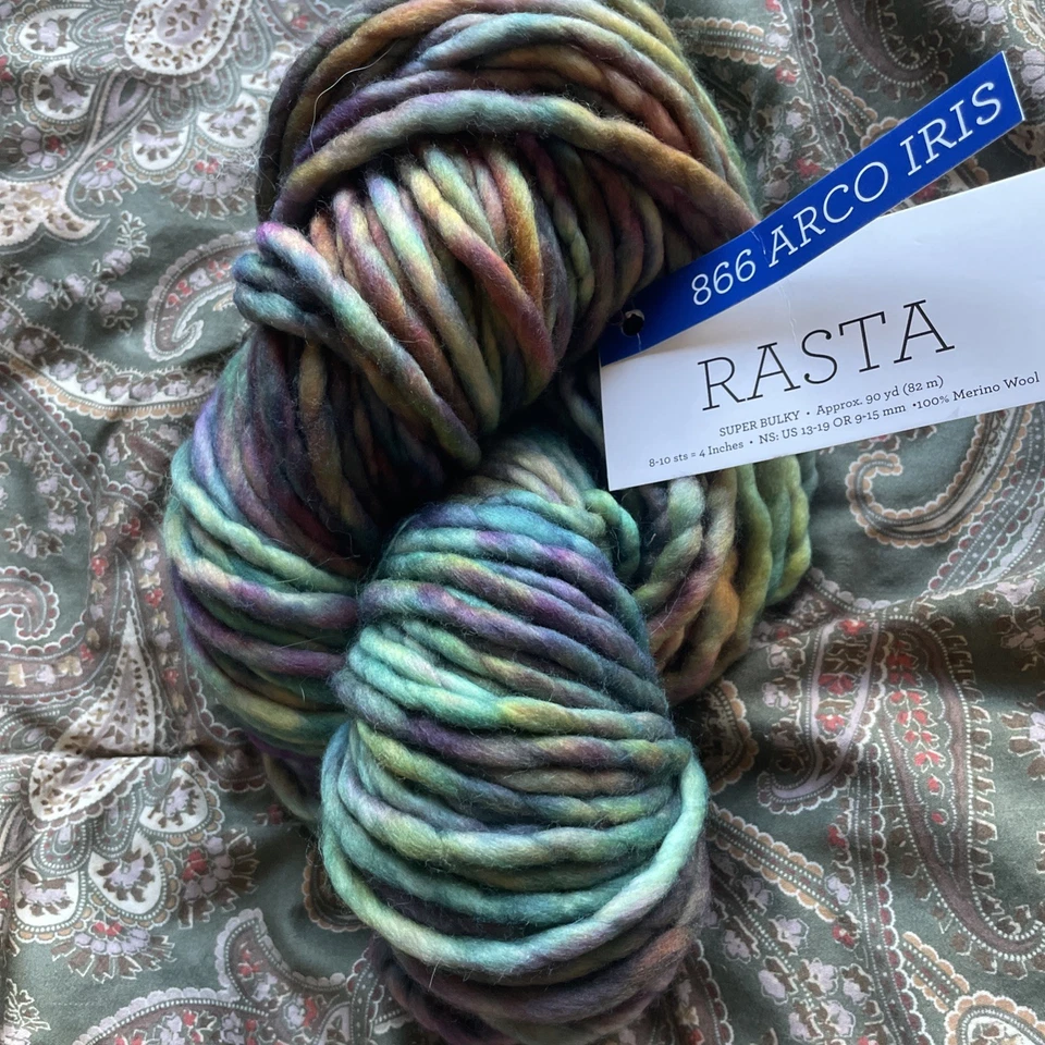 Rasta Malabrigo Yarn Kettle Dyed, Merino, Soft, 866 Arco Iris - Image 2 of 4