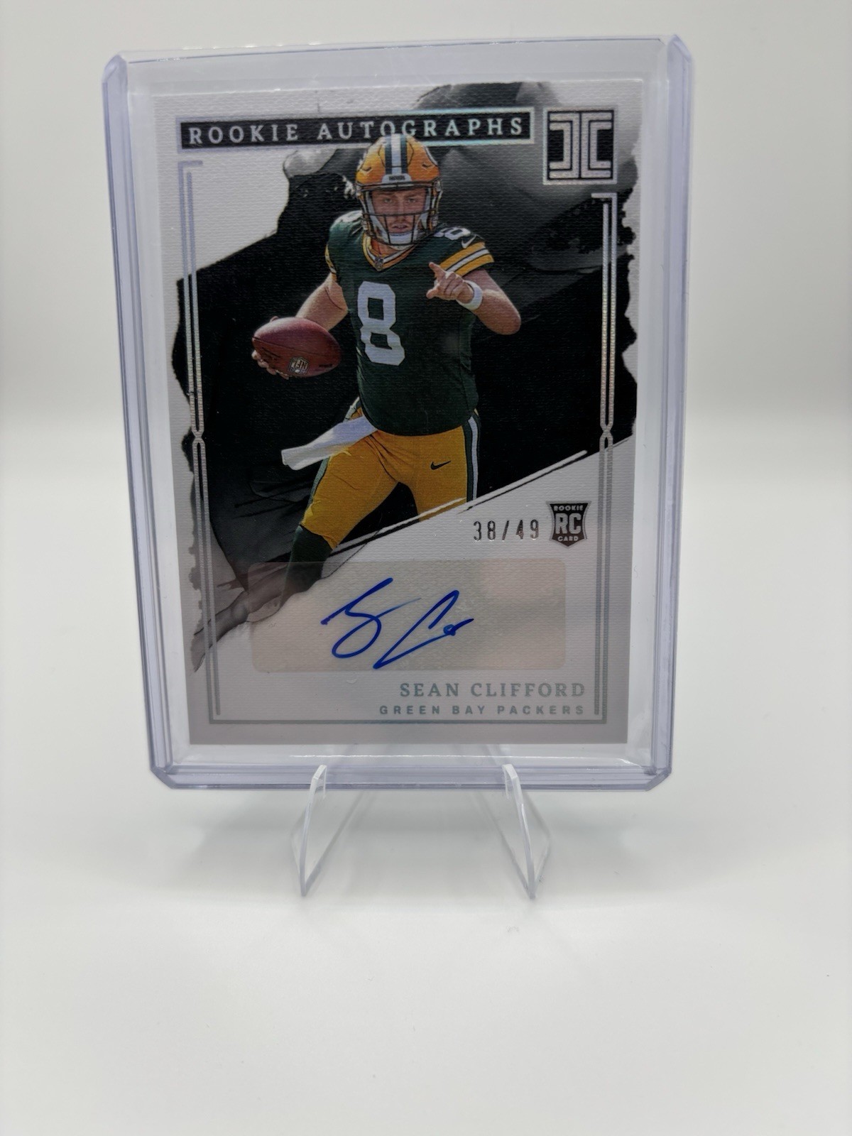 Panini 2023 Impeccable Sean Clifford #RA-SC Packers Rookie Silver 38/49