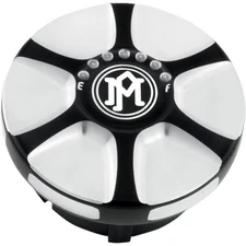 Performance Machine Array Gas Cap With LED Fuel Light - Contrast Cut Motorcycle