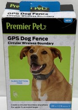 Premier Pet GPS Dog Fence Circular Wireless Boundary GIF00-18024 NICE 