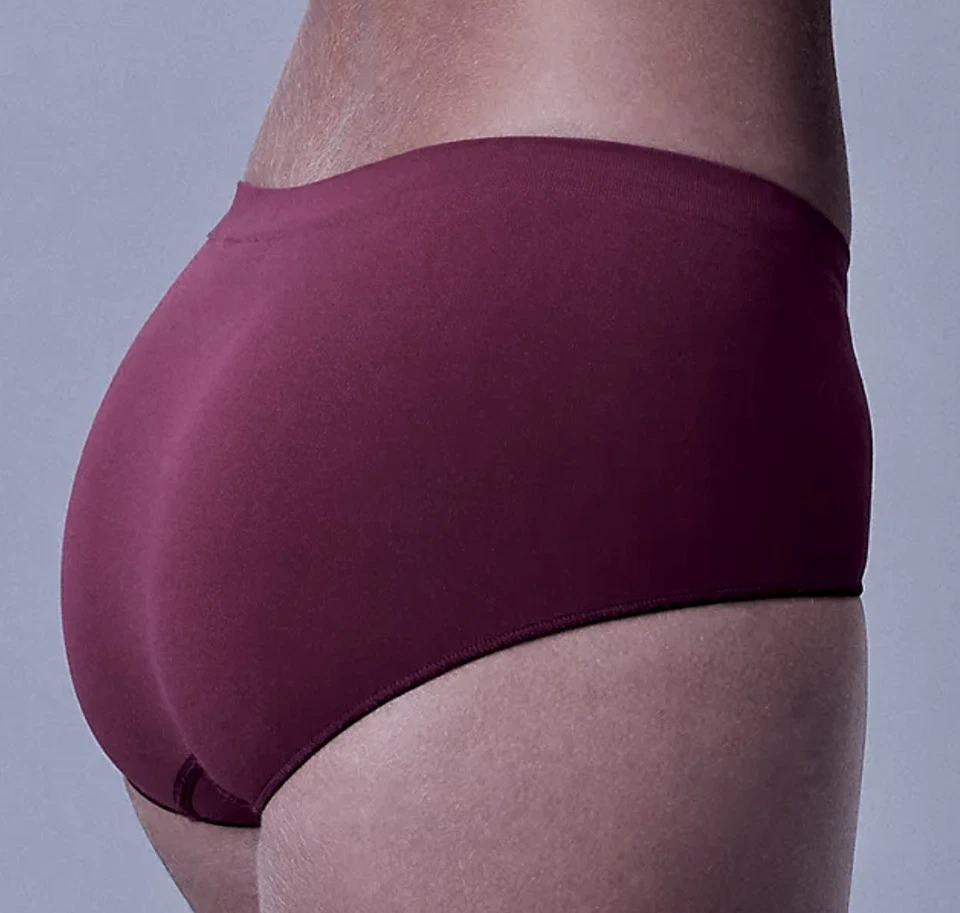 Panty corto para mujer Calvin Klein Bonded Flex sin costuras púrpura poción XS M L XL Foto 4 de 4