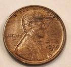 1928-S 1C BN Lincoln Cent Wood Wood Grain Toning, AU Condition