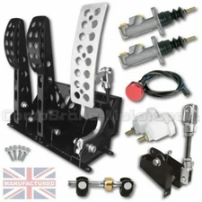 UNIVERSAL FLOOR MOUNTED CABLE PEDAL BOX KIT – KITCAR WITH 25MM X 25MM CLEARANCE