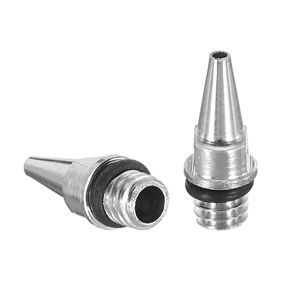 5Pcs 0.5mm Air Brush Nozzle Only Brass Nozzle Replacement Parts Accessories - image 4 of 4