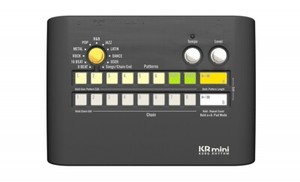 Korg Kr Mini Compact Rhythm Machine Drum Pad Batterie écouteurs exploité Haut-parleur