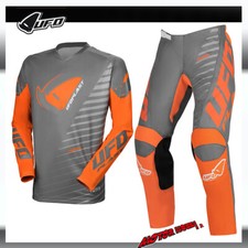 COMPLETO CROSS ENDURO UFO KIMURA GRIGIO ARANCIO