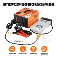 Portable PCP Air Compressor Electric Pump Rifle Paintball Hight Pressure 4500PSI