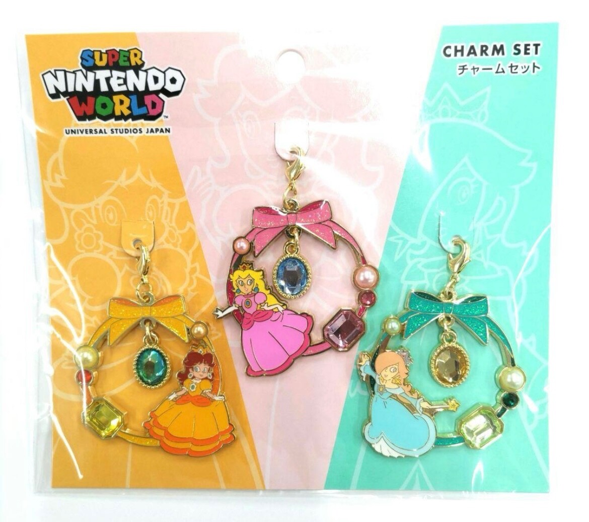 サプライ・アクセサリ・グッズ Eternal_Shizue USJ Universal Studios Japan Limited Peach Daisy Rosetta Charm Set