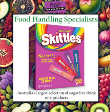 Skittles SUGAR FREE Drink Mix (4 Mix WILD BERRY Flavours) - 30 Servings