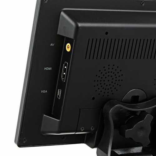 7" Display Small Portable Monitor USB LCD Screen AV VGA HDMI Security Speakers - Picture 6 of 12
