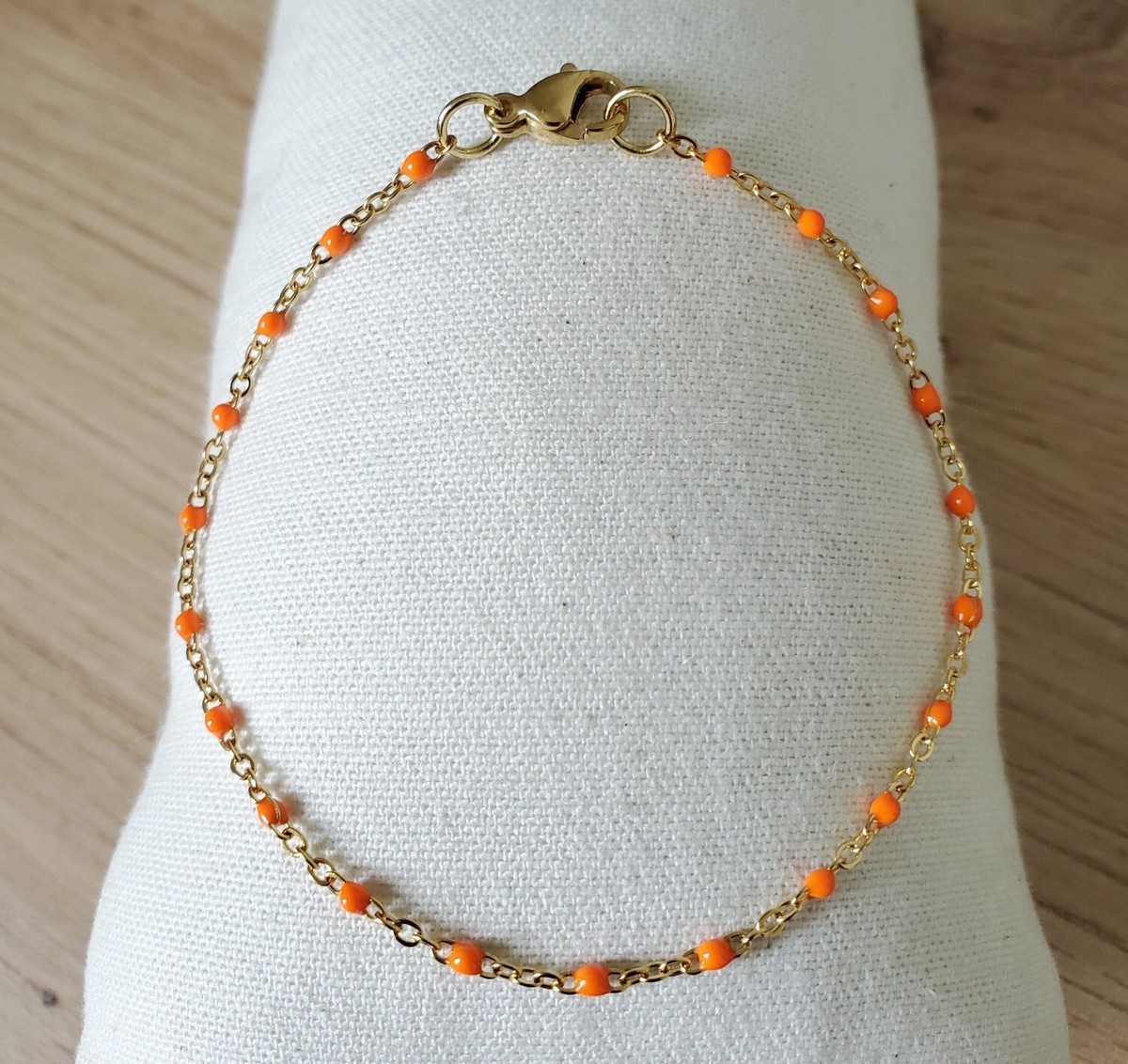 Bracelet personnalisé Mini Pastille| Merci Maman
