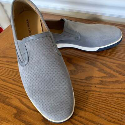 Cole Haan Suede Leather Loafers Shoes 11M s-l400.jpg main image 3