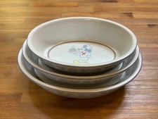 Vintage NOS Disney Parks Chef Mickey Nesting Set 3 Oval Baking Serving Dishes