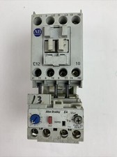 ALLEN BRADLEY STARTER 100-C12 10 SER A 600VAC 25A 193-EA1EB SER B 1.6-5.0A 