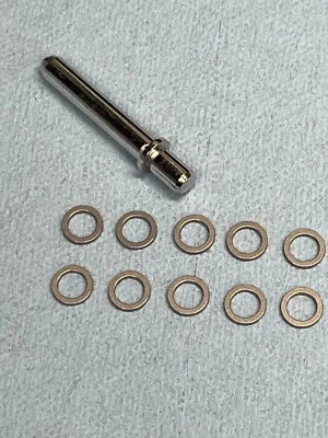 HALL BROS SPEED SHOP Shims, spacer, dial bore gauge, 10ea., Mitutoyo, Fowler, Central, Goodson