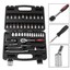 thumbnail 5 - 46PC Spanner Socket Screwdriver Set Mini 1/4" Car Repair Tool Ratchet Wrench Kit