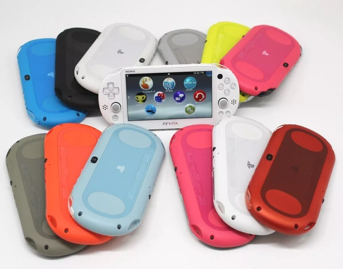 PS Vita PCH-2000 Console PSV Slim Console/Cable&Case(free gift) Used Rank A/B