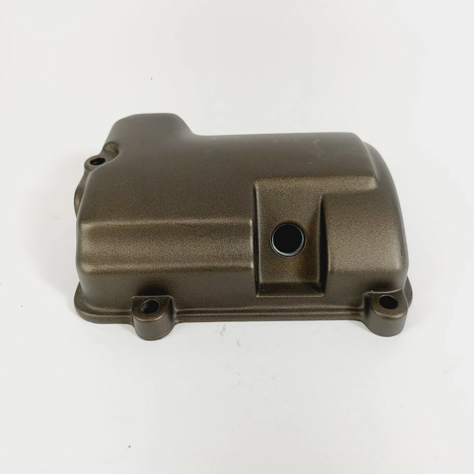 Cubierta superior de transmisión bronce 87-99 Harley Davidson Evo 5 Dyna Electra Softail Foto 3 de 4