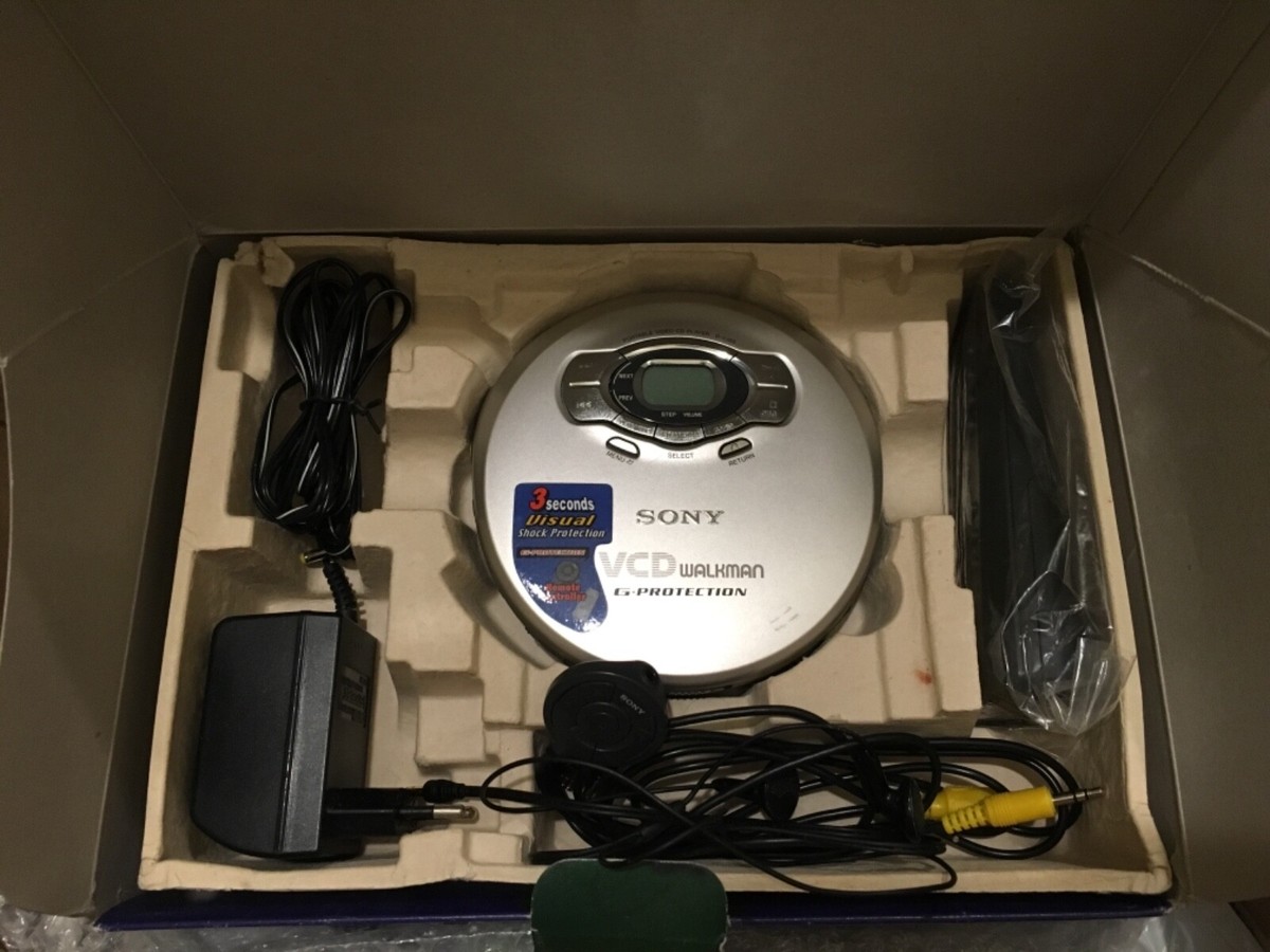 Vintage Sony Walkman VCD Player Model D-VJ 65 | eBay