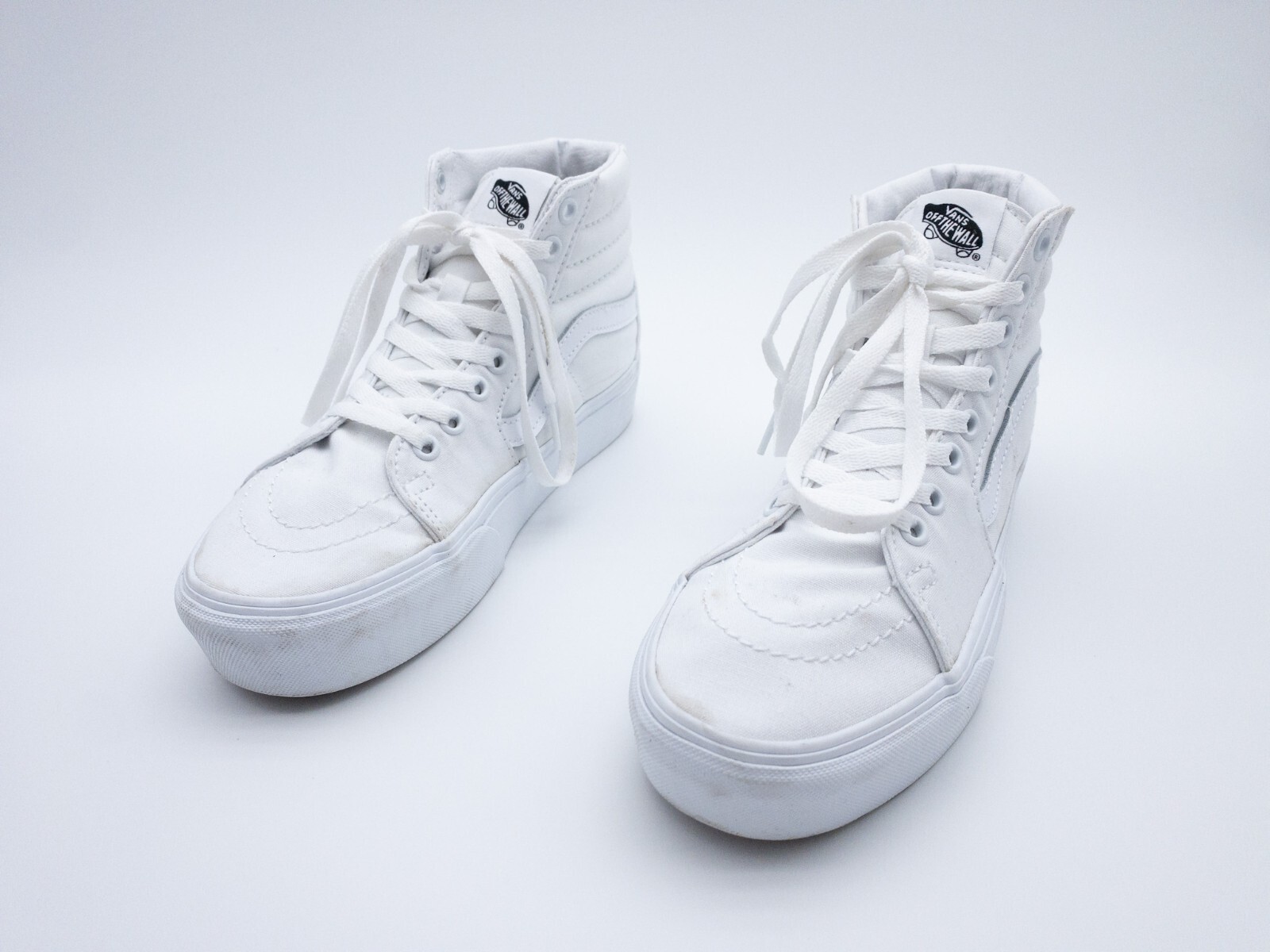 VANS Sk8 Hi Zapatillas Unisex De Ocio Blancas Talla 38,5 EU Art 19870-10