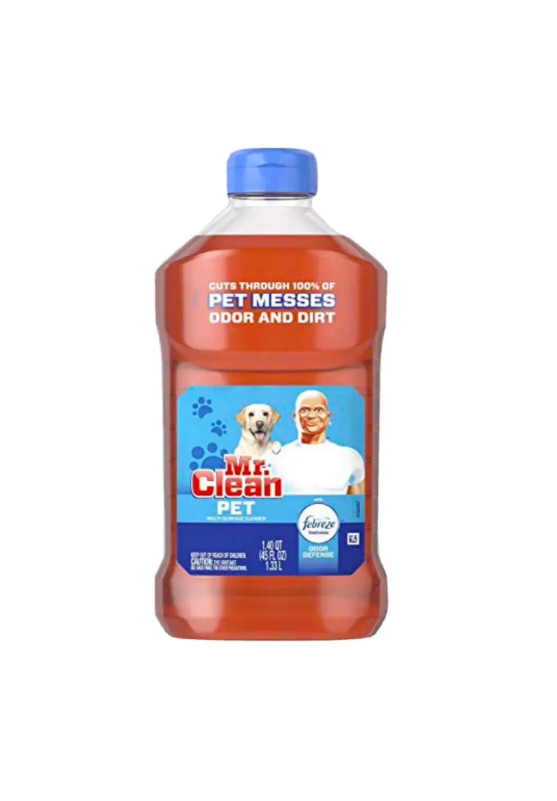 2 Mr. Clean Pet Multi Surface Cleaner 45 Oz RARE B41 for sale  