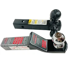 2 pcs Trailer Hitch Ball Mount Power Torque PTW0015 and MaxxHaul 70270