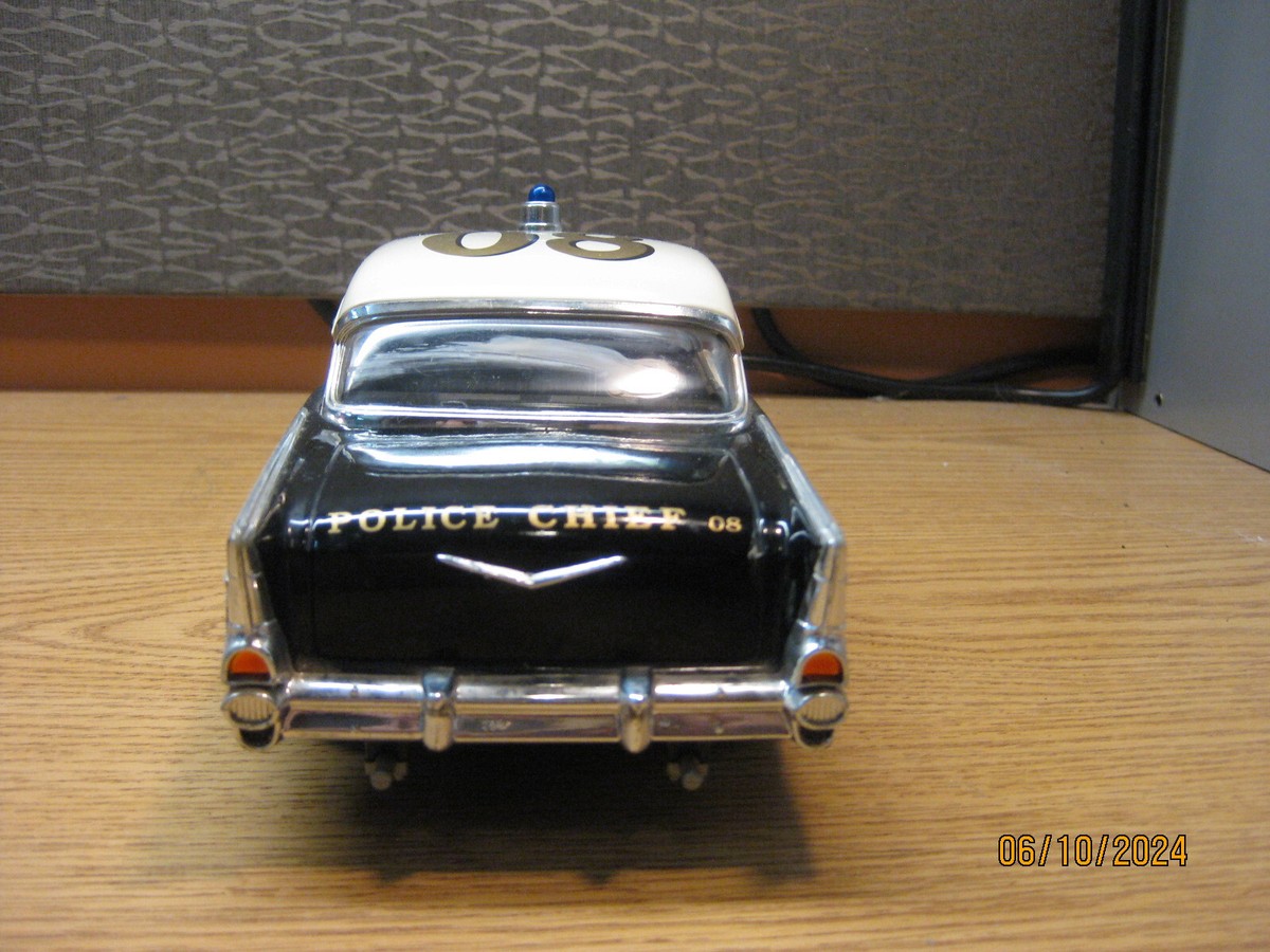 1/18 シボレーベルエア POLICE CHIEF 1957 ミニカー 1957 Chevrolet Bel Air Police Chief Yat Ming Road Legends
