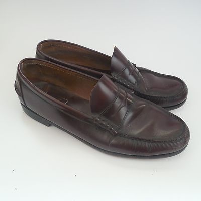 Florsheim Imperial Moc Toe Penny Loafer Burgundy Leather Men’s Shoe Size 12 Rucci Moc Toe Penny Loafer-Burgundy| Florsheim – Large Feet main image 2