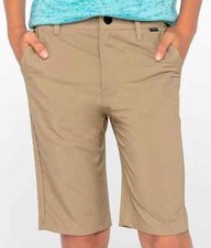 Hurley Big Boys H2O Chino Walkshorts L113323 Size 10