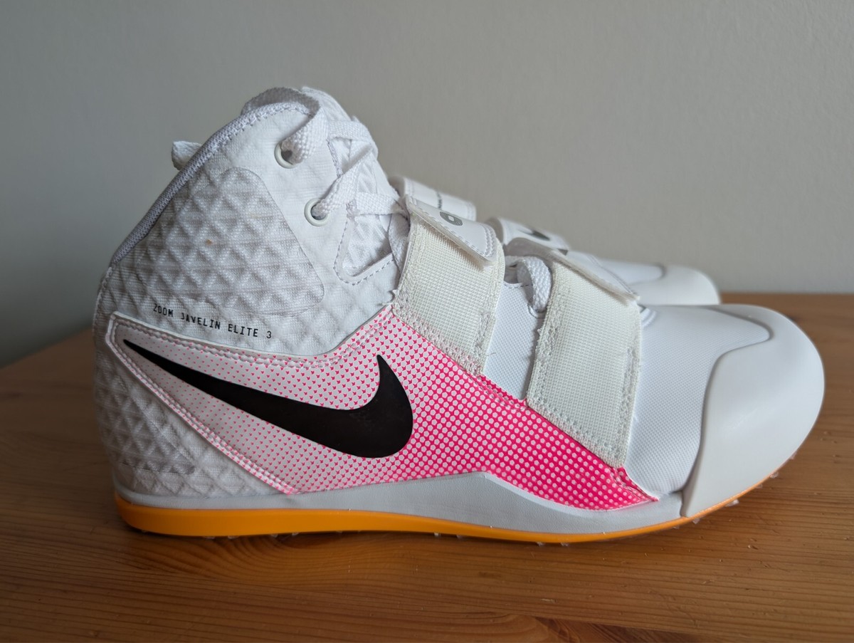 Nike Zoom Javelin Elite 3 Track Spikes Men’s Size 11 White Pink Orange Nike Zoom Javelin Elite 3  main image 4