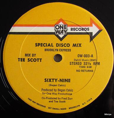 12'' Maxi: Brooklyn Express    Sixty-Nine,USA 1981,One Way Records    OW-003