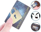 RFID Blocking Card – Contactless Credit Debit Card Protector Bank Wallet Blocker