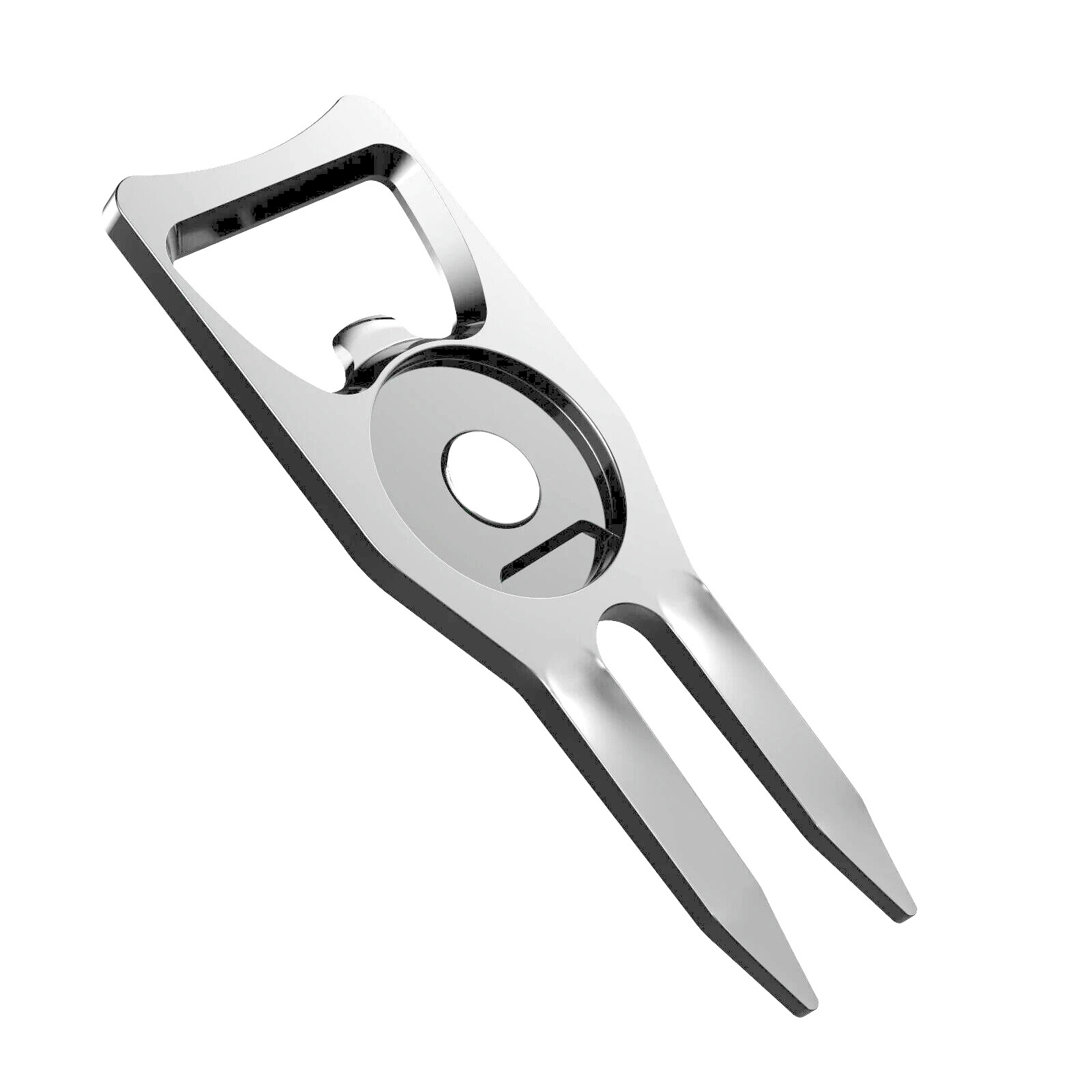 Golf 6-in-1 Multifunction Divot Tool / Golf Ball Marker / Groove Cleaner