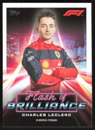 Charles Leclerc 2022 Topps Formula 1 Flash of Brilliance # FOB-CL