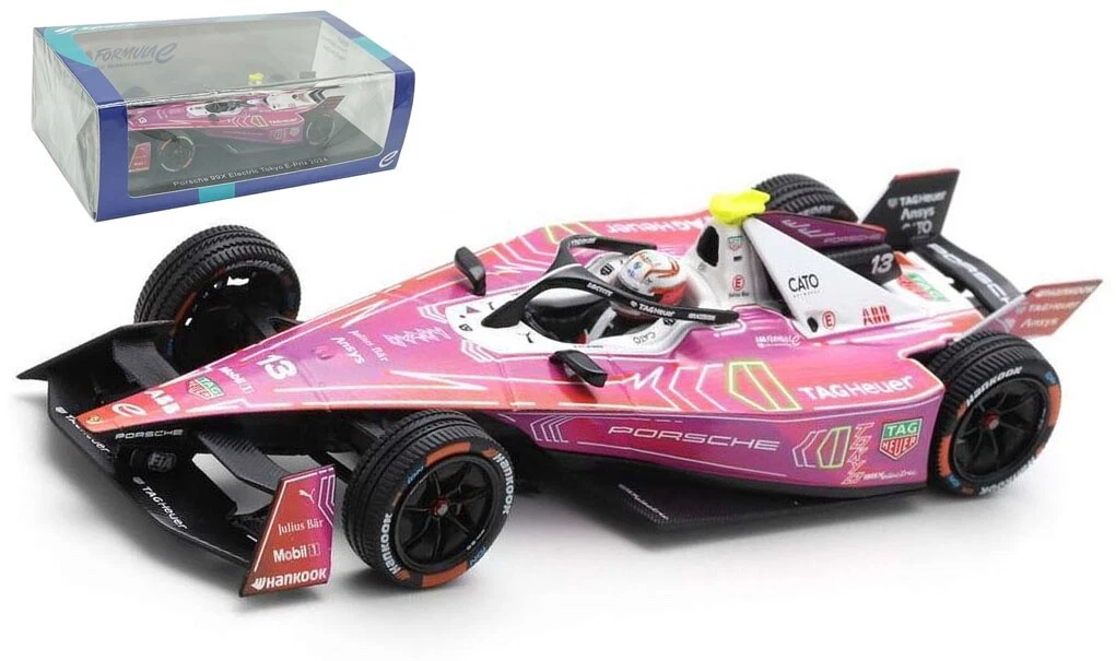 Footwork Porsche FA12 Michele Alboreto #9 Monaco GP 1991 S3980 Spark 1/43 RARE