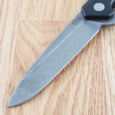 Case XX Cutlery Kinzua EDC Framelock Pocket Knife Black Aluminum