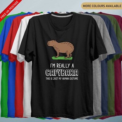 kids-capybaras-shirt-i-m-really-a-capybara-gifts-capybara-tee-unisex