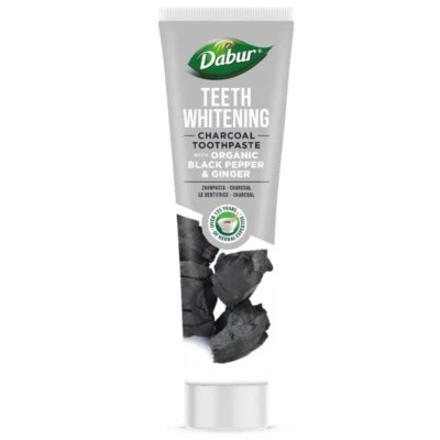 Dabur Active Charcoal Whitening Toothpaste, 100 ml