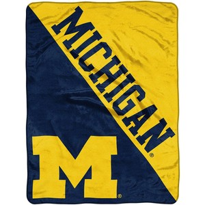 Michigan Wolverines 46x60 Micro Raschel Halftone Throw ...