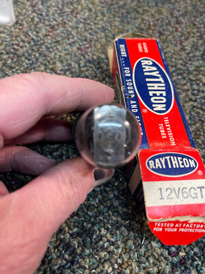 Raytheon 12V6GT Vacuum Tube NOS