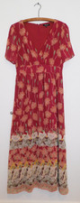 Madewell Tulip-Sleeve Maxi Dress Tall Sunflowers 6