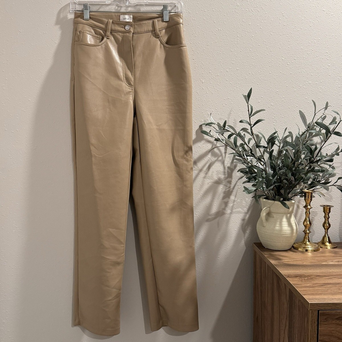 Aritzia Wilfred Saville 4 The Melina Pant High Rise Straight Leg  display picture 1
