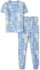 Gymboree Boy's Pajamas Easter Short Sleeve Top  Pant 100 Cotton Size 12 NWT