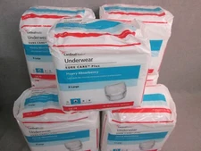 Cardinal Health Sure Care Plus Adult XL Pull up Underwear 14ct x 7 full packages