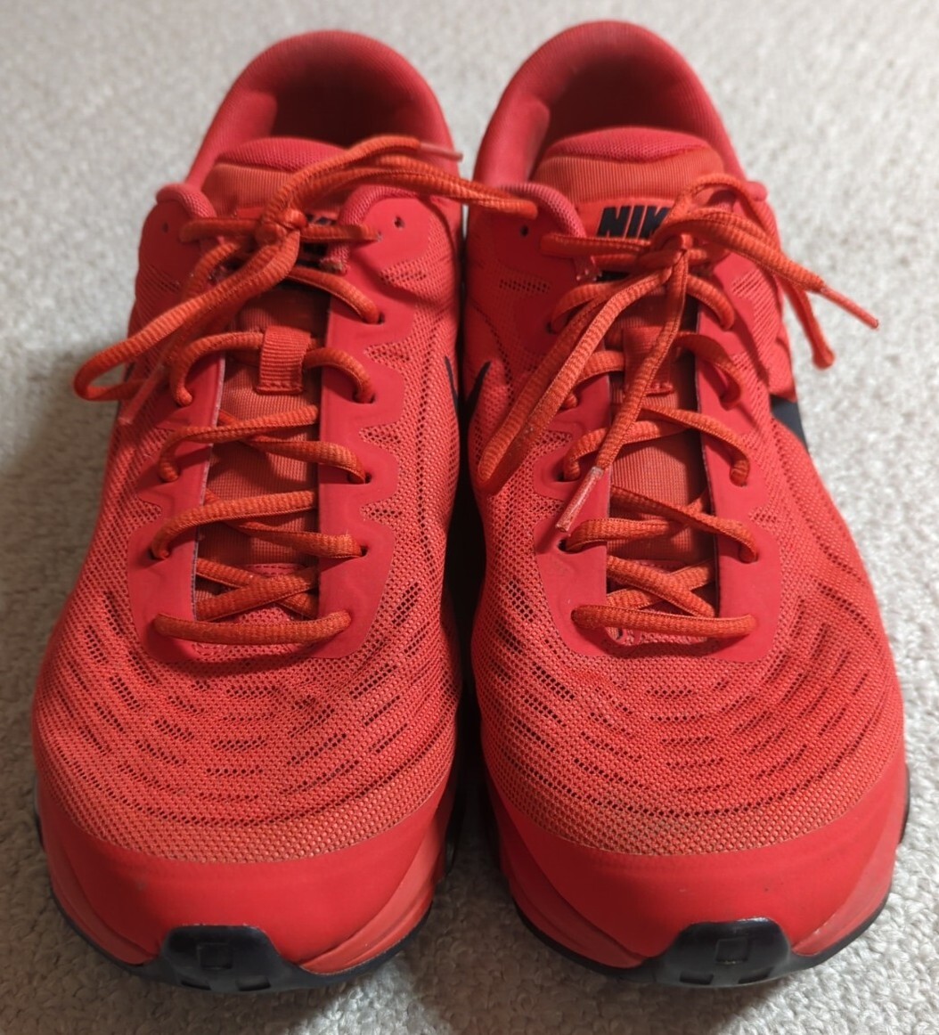 Nike Men Crimson Red/Black Air Max Tailwind Size 14 621225-606 Lace Up  Shoes24