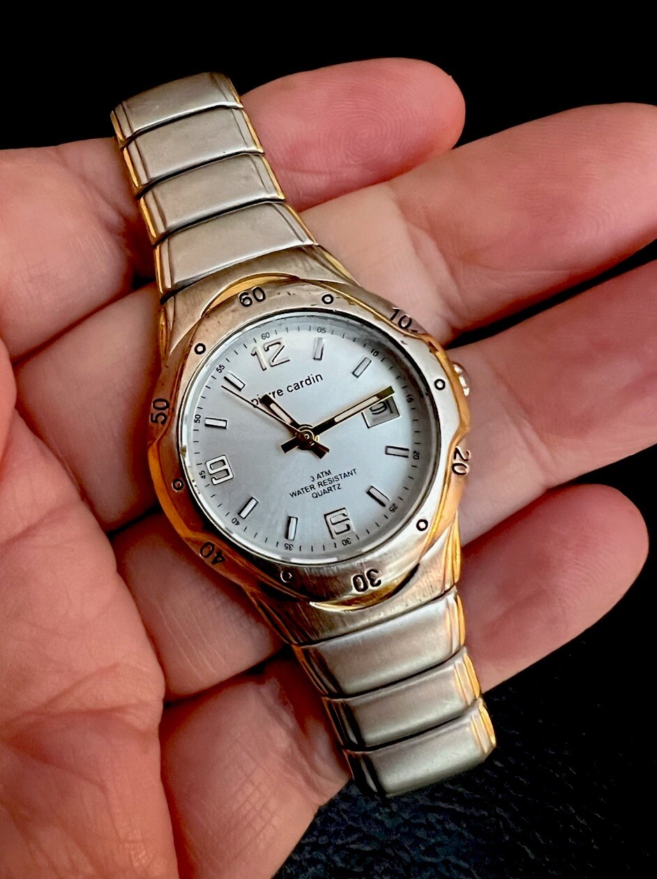 Fine Ladies Pierre Cardin Date  White  Face quartz Watch